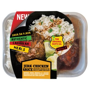 The Original Patty Co Jerk Chicken & Rice 380g