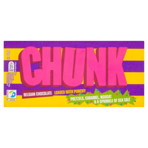 Chunk Chocolate Milk Pretzel Caramel Nougat