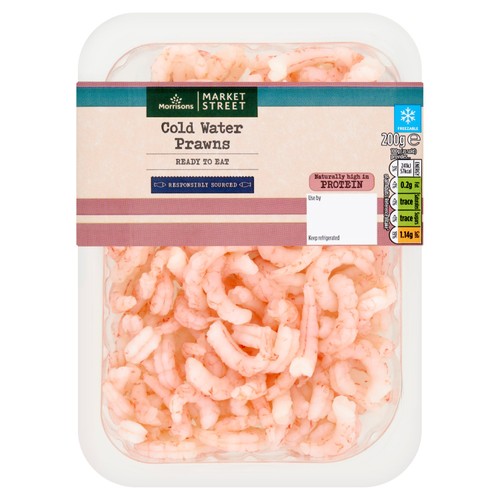 Morrisons cold water prawns