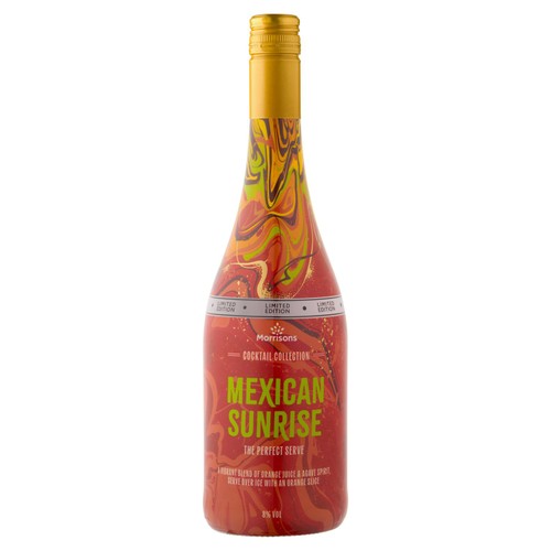 Morrisons Limited Edition Mexican Sunrise Cocktail 75cl