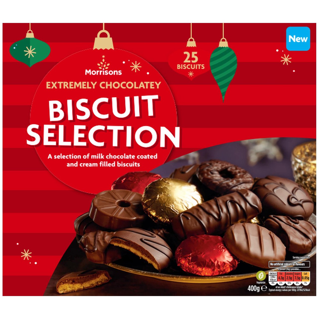Morrisons Extremely Chocolatey Biscuit Selection Milk Chocolate