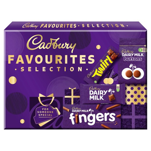 Cadbury Chocolate & Biscuits Favourites Selection Gift Box