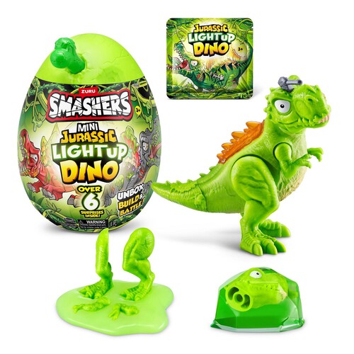 Zuru S001 Smashers Jurassic Series 1 Mini Jurassic Light-Up Dino