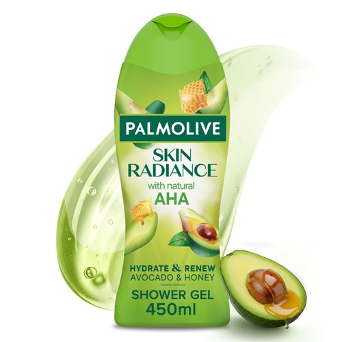 Palmolive Skin Radiance Avocado & Honey Body Wash Shower Gel 450ml