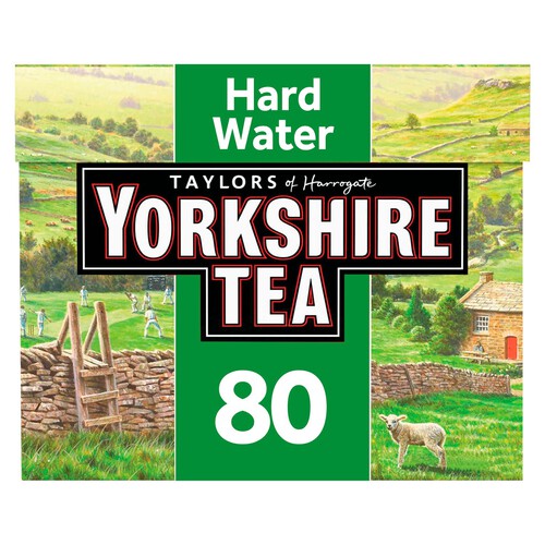 Taylors Of Harrogate Yorkshire Tea For Hard Water 80 Tea Bags