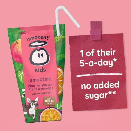 Innocent Kids Smoothies Peaches, Passion Fruits & Oranges