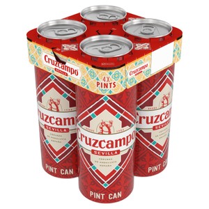 Cruzcampo Sevilla Lager Beer 4 x 568ml