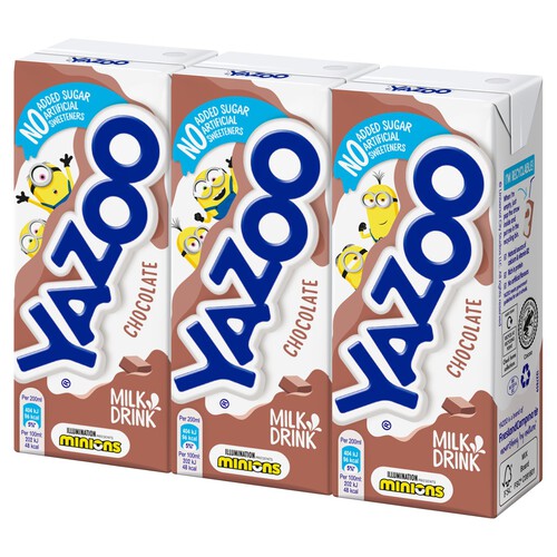 Yazoo No Added Sugar Chocolate Flavoured Milk