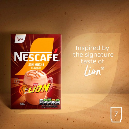 Nescafe Lion Mocha Coffee 7 Sachets 140G