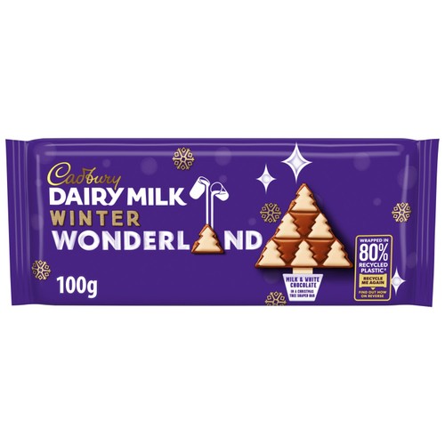 Cadbury Dairy Milk Winter Wonderland Chocolate Bar 100g