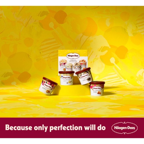 Haagen-Dazs Vanilla Collection Minicup Ice Creams