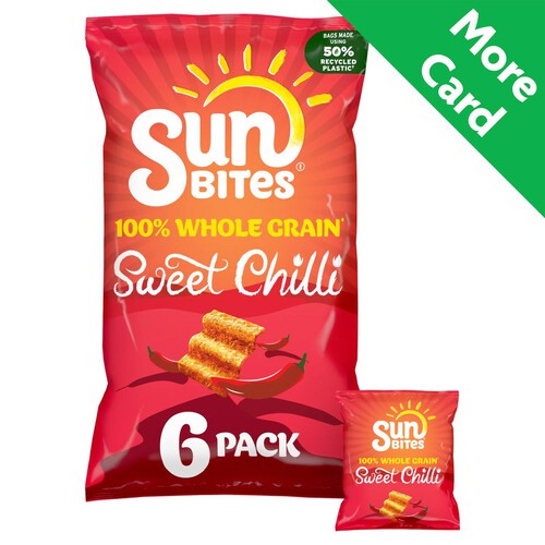 Sunbites Sun Ripened Sweet Chilli Multipack Snacks Crisps