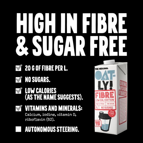 Oatly Fibre Low Cal Edition 1l