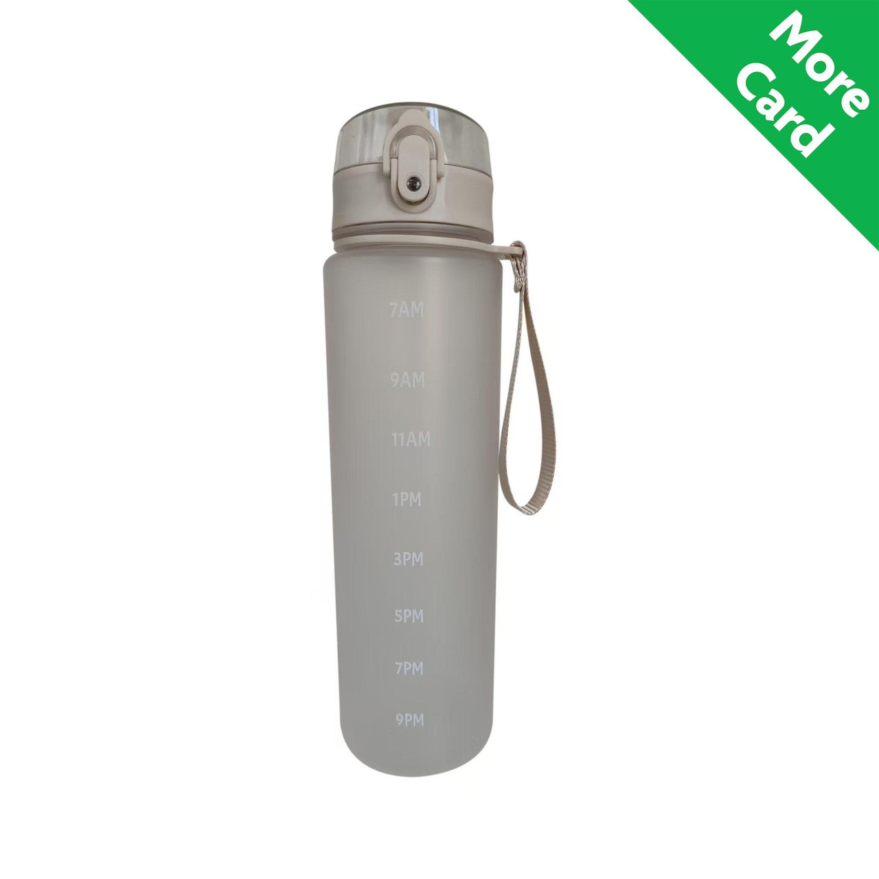 Nutmeg Home 1l Tracker Bottle Cream