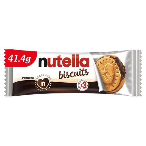 Nutella Chocolate & Hazelnut Biscuits 3 Pack