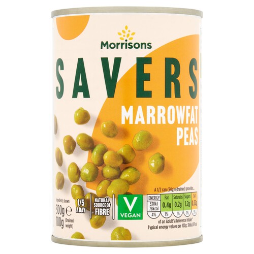 Morrisons Savers Marrowfat Peas (300g)