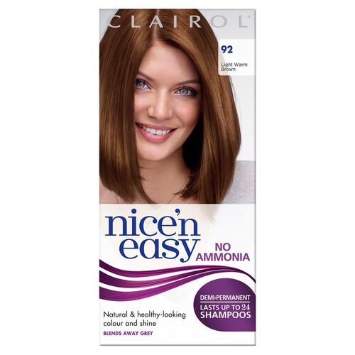 Nice N Easy No Ammonia Light Warm Brown 92