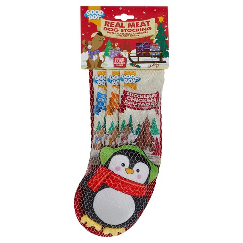 Good Boy Real Meat Christmas Stocking With Natural Chicken Breast Meat