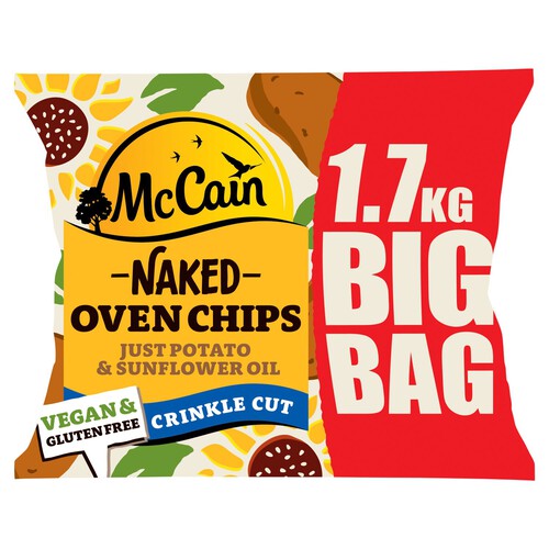 McCain Naked Oven Chips Crinkle