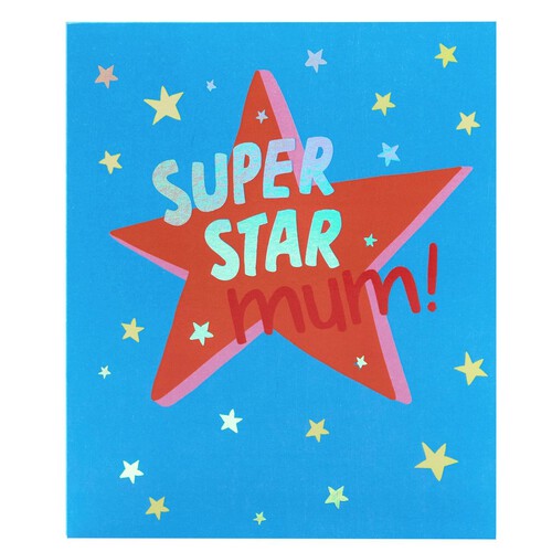 Super Star Mum Mother's Day Card 