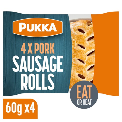 Pukka Sausage Rolls 4 Pack