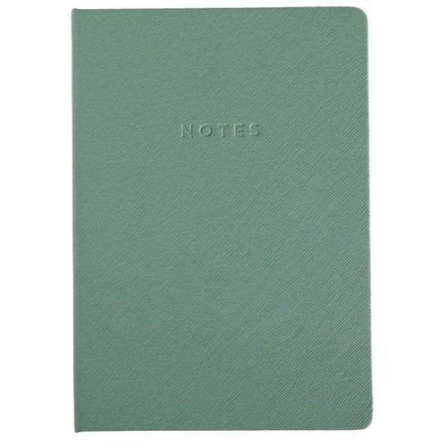 Nutmeg A5 Hardback Notebook Green
