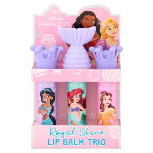 Disney Princess Lip Balm Trio 3 X 3.5G