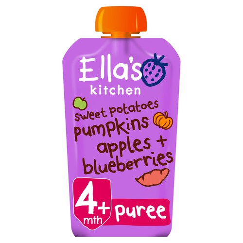 Ella's Kitchen Sweet Pot, Pumpkin, Apples and Berries Baby Food Pouch