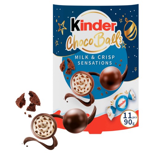 Kinder Choco Balls Milk & Crisp Sensations  90g