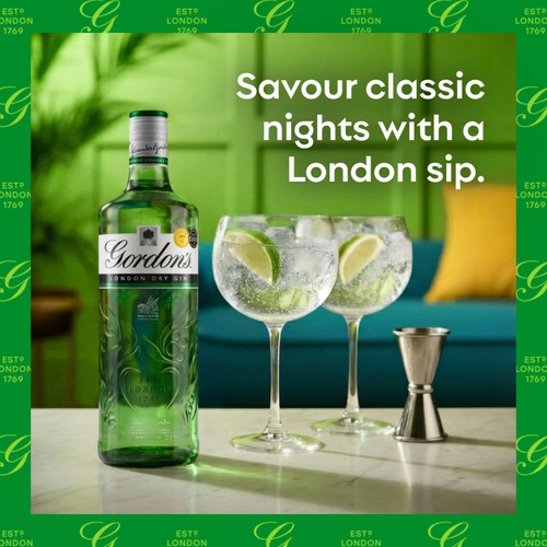 Gordon's London Dry Gin   1L