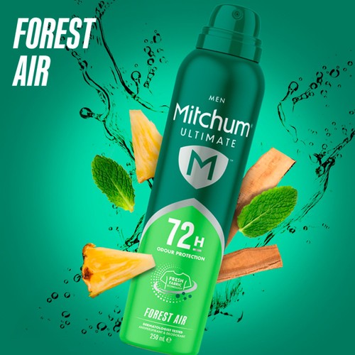 Mitchum Ultimate 72hr Forest Air AntiPerspirant & Deodorant 