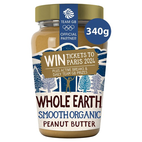 Whole Earth Smooth Organic Peanut Butter