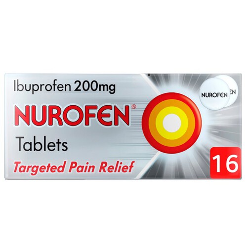 Nurofen Pain Relief 200mg Tablets Ibuprofen