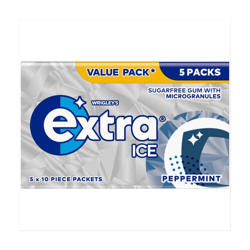 Extra Ice Peppermint Chewing Gum 