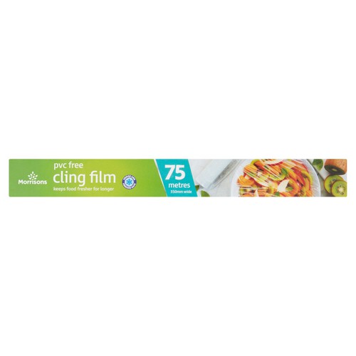 Morrisons Pvc Free Cling Film 75m