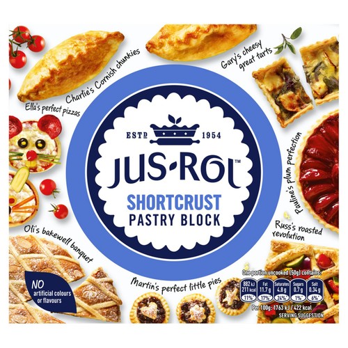 Jus Rol Shortcrust Pastry Block