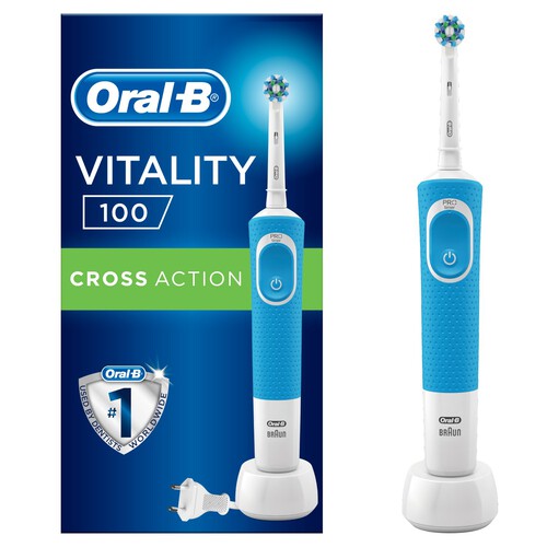 Oral-B Vitality Plus Blue Cross Action Electric Toothbrush