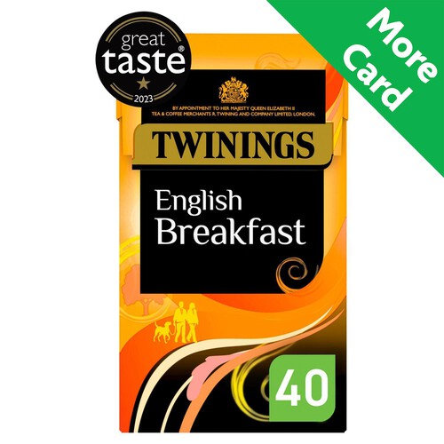 Twinings English Breakfast Tea 40 Tea Bag