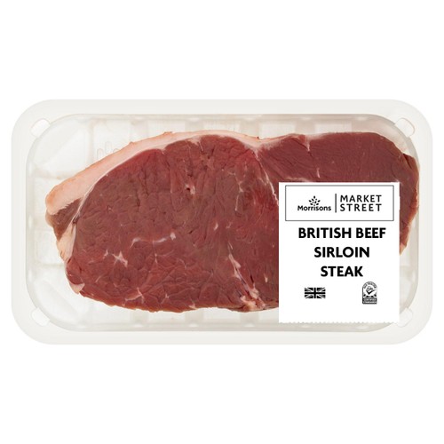Morrisons British Prime Sirloin Steak