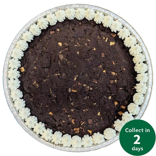 Giant 10" Triple Chocolate Cookie- Decorate your own (Serves 10)   FTO