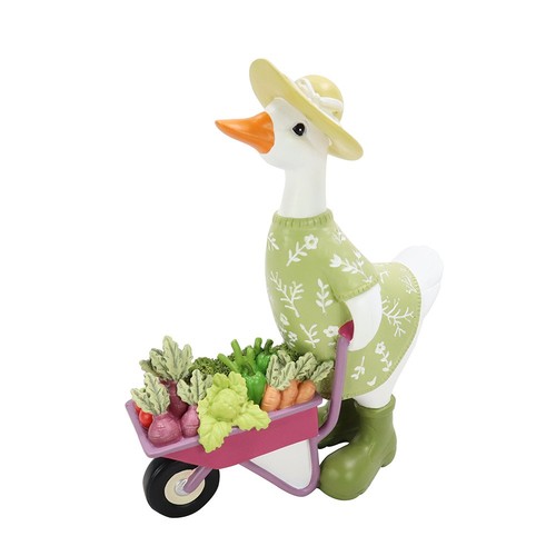 M Nutmeg Home Nutmeg Farmer's Market Veggie Duck Ornament