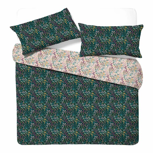 Nutmeg Home Easy Care Ditsy Floral Duvet Set Double