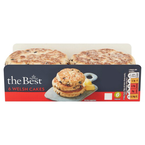 Morrisons The Best All Butter Welsh Cakes