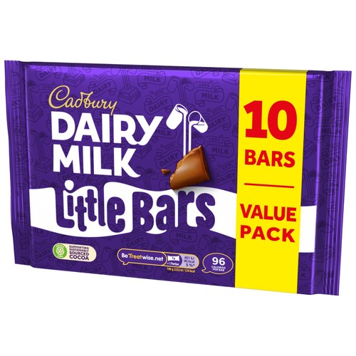 Cadbury Dairy Milk Little Bar 10 Pack