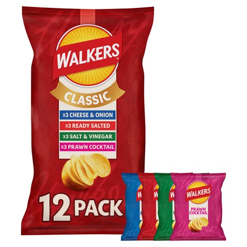Walkers Classic Variety Multipack Crisps 
