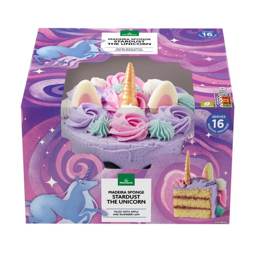 Morrisons Unicorn Celebration Cake 