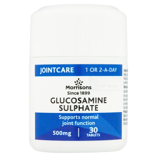 Morrisons Glucosamine Sulphate 500 Mg 