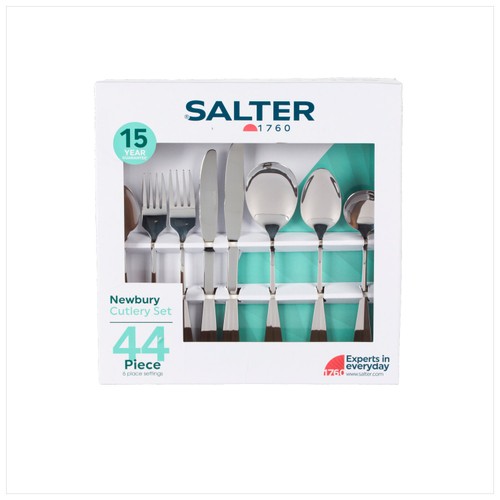 Salter Newbury Cutlery Set 44 Piece