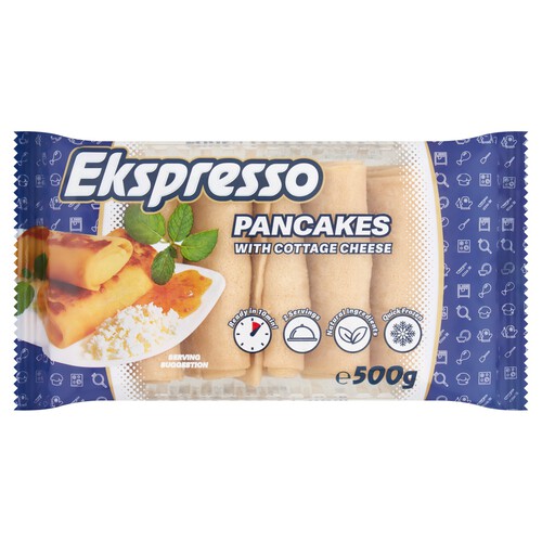 Ekspresso Pancakes With Cottage Cheese