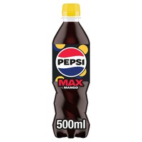 Pepsi Max Mango No Sugar Cola Bottle